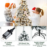Árbol de Navidad Artificial Nightcore 7.5FT, 450 Luces LED