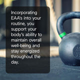 SMARTERNUTRITION Cápsulas EAA - 1g, Veganas, Sin Gluten, 60u