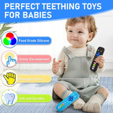 Juguete de Morder para Bebé, Silicona, BPA Libre, Control Remoto