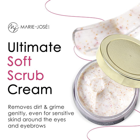 Perfección de cejas:exfoliante profesional de cejas