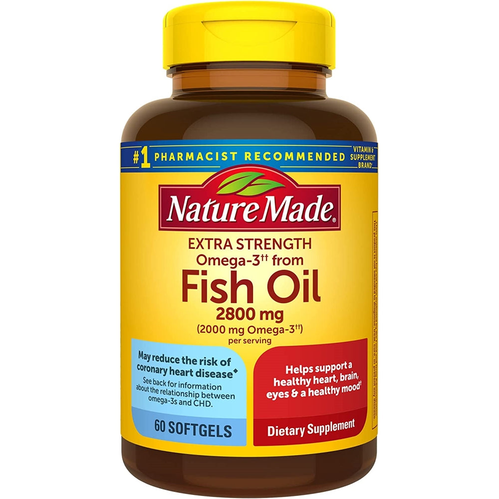 Suplementos Alimenticios  Aceite de pescado Omega 3  2800 mg