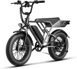 Bicicleta Eléctrica Jasion RetroVolt 1500W, 30MPH, 70 Millas