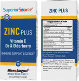 Suplemento Zinc Plus Source Superior, Apoyo Inmunidad 90 Tabletas