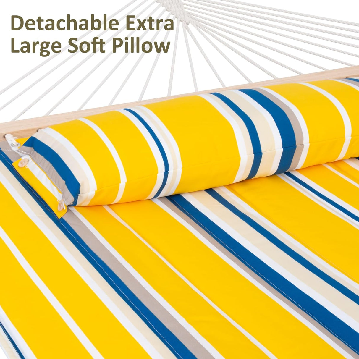 Hamaca de Dos Personas SUNCREAT con Soporte de 12ft, 475lbs