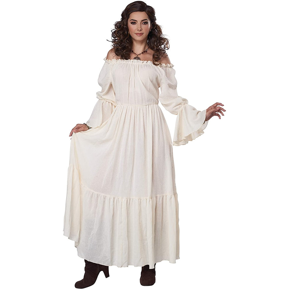 Disfraz de campesino renacentista para mujer talla S/M