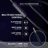 Auriculares LORELEI X6 con micrófono, ligeros y plegables
