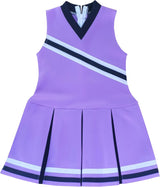 Disfraces de animadora de Halloween lila talla XXL