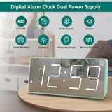 Reloj Digital con Alarma, Números Grandes, Respaldo de Batería