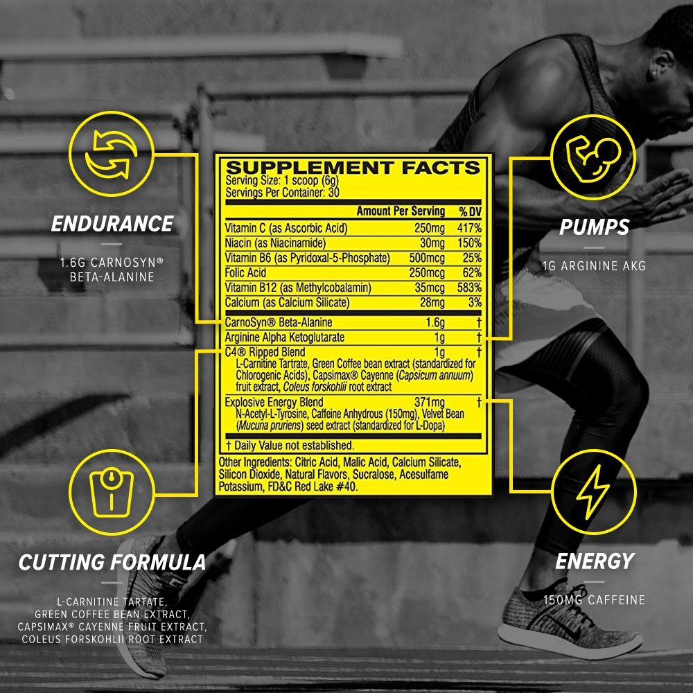 Cellucor Suplemento de energía y pérdida de peso
