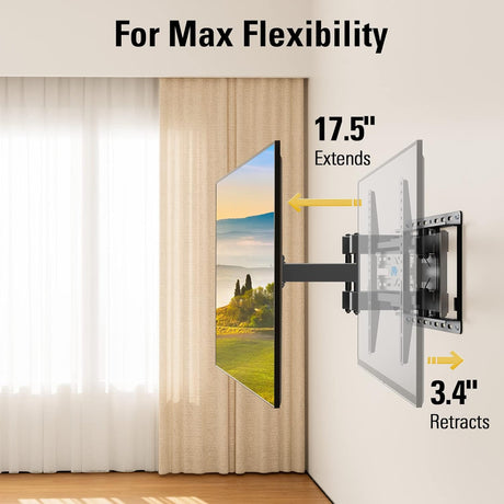 Soporte de TV Mounting Dream 32-65, Articulado, MD2380