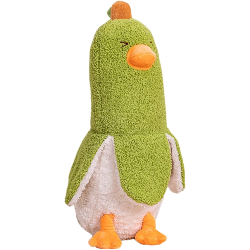 Peluche de pato plátano color verde