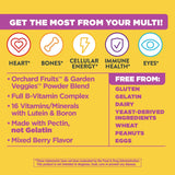 Suplementos Alimenticios Multivitamínico de 50 gomitas