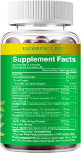 Gomitas Ashwagandha 10 en 1 para Estrés e Inmunidad - 60u