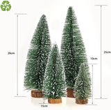 Árbol de Navidad Miniatura de Mesa, Decoración, Pequeño Modelo