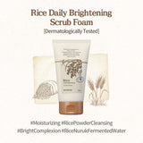 Exfoliante Facial Diario de Arroz - Hipoalergénico y Suave