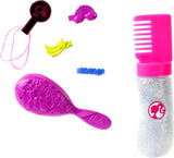 Barbie Muñeca con Cabello Largo y Accesorios de Estilo, Regalo 5-7 años