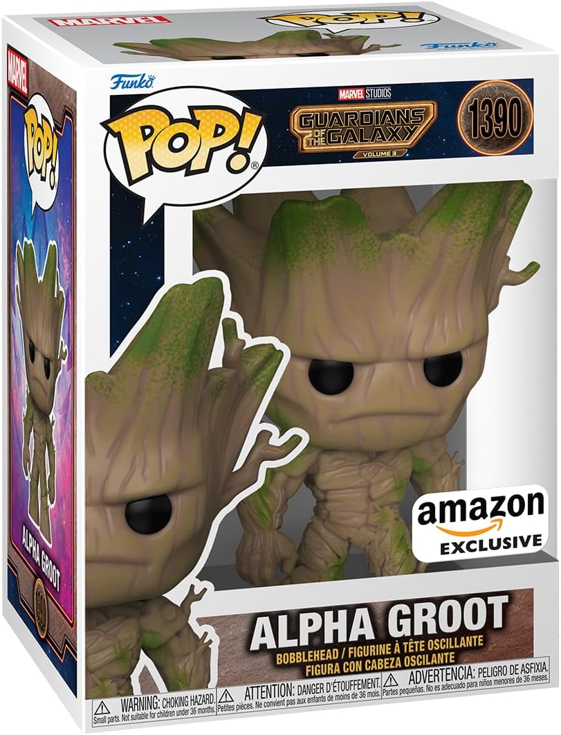 Funko Pop! Marvel: Alpha Groot, exclusivo de Amazon, Vol. 3