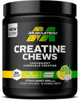 Creatina Masticable MuscleTech | Recuperación Muscular | 90 Unidades