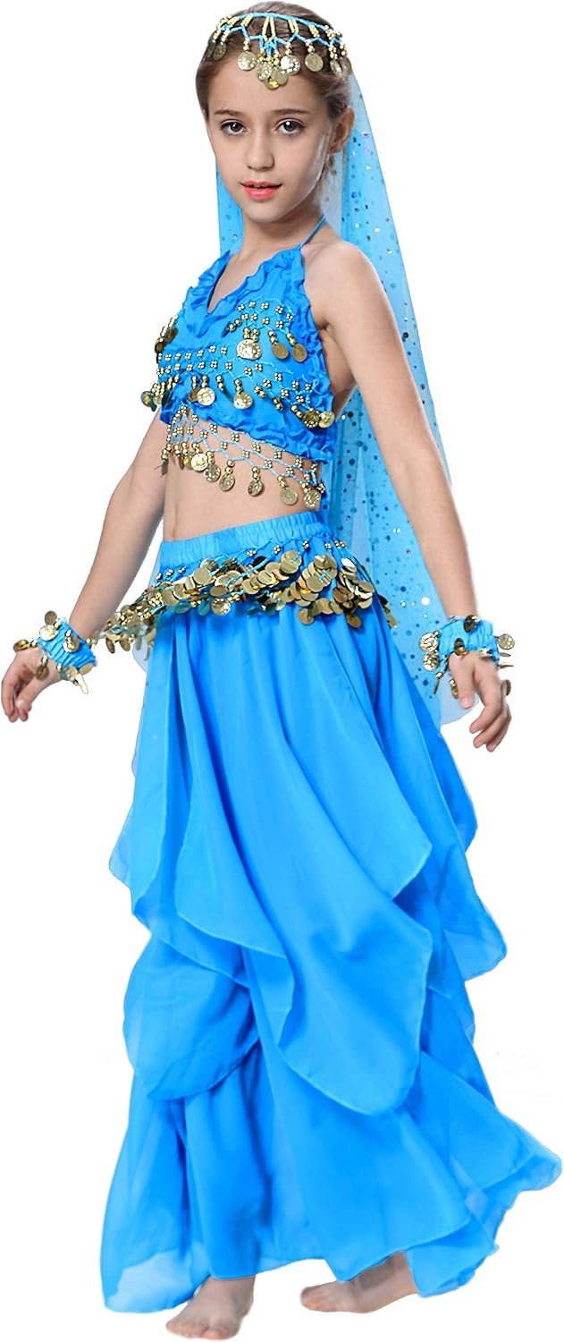 Disfraz de baile para niña Breevo, talla 4T-16, Halloween