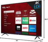 Televisor 4K Smart LED TCL 55S425 de 55 pulgadas (2019)