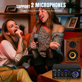 Amplificador Estéreo 50W 2.0 Bluetooth 5.0 AK45 Pro