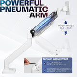 Soporte de Monitor VIVO, Brazo Ajustable para Pantallas 49 STAND-V101G1W