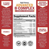 Complejo de Vitaminas B y C - Absorción Máxima - Sin OMG