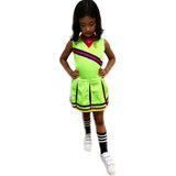 Disfraces de animadora para niñas talla S verde lima