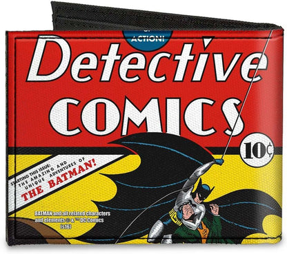 Cartera Canvas Bi-fold Cómic Detective Clásico Nº 27 F