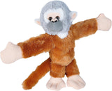 Peluche de mono, ajustable estilo brazalete de abrazo