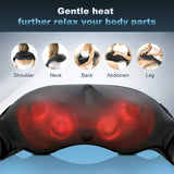 Masajeador de Cuello Mo Cuishle, Shiatsu con Calor, Alivio Muscular
