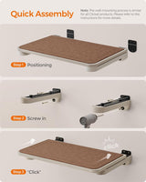 Hamaca para gatos Feandrea, montada en pared, modelo No.001