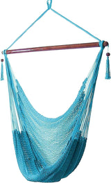 Silla Hamaca XL de Sunnydaze - Poliéster - Capacidad 300 lbs