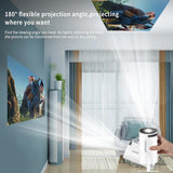 Mini Proyector 4K 5G WIFI, Sonido 360, Bluetooth - Smart Projector