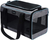 Transportín Vceoa 17.5x11x11 para gatos y perros hasta 16 lbs