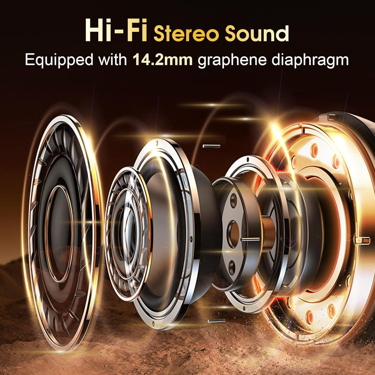 Auriculares Inalámbricos Bluetooth 5.3, Impermeables IPX7, 2024