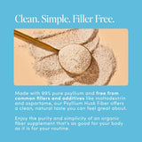 Psyllium Husk Fiber Rescue - Salud Digestiva, 30 Porciones