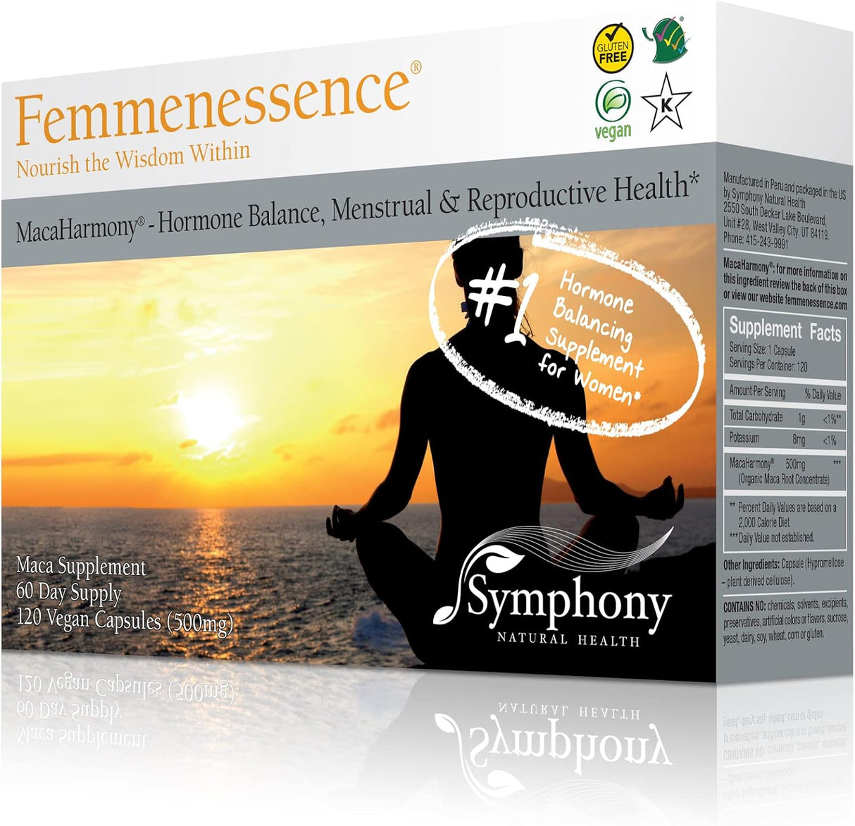 MacaHarmony® Femmenessence® Equilibrio hormonal 120 caps