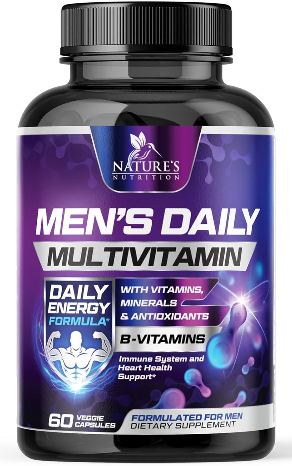 Multivitamínico Premium para Hombres - 60 Cápsulas Naturales