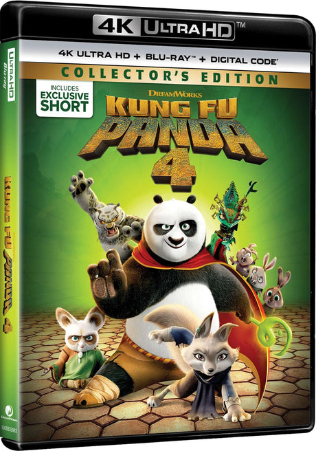 Kung Fu Panda 4 (4K Ultra HD + Blu-ray + Digital) [4K UHD]