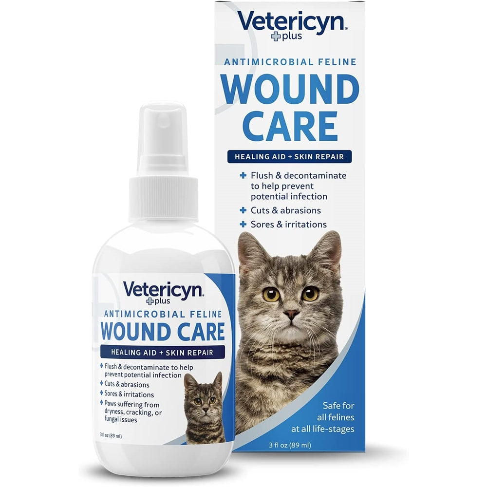 Suplementos Spray para el cuidado de heridasde gatos