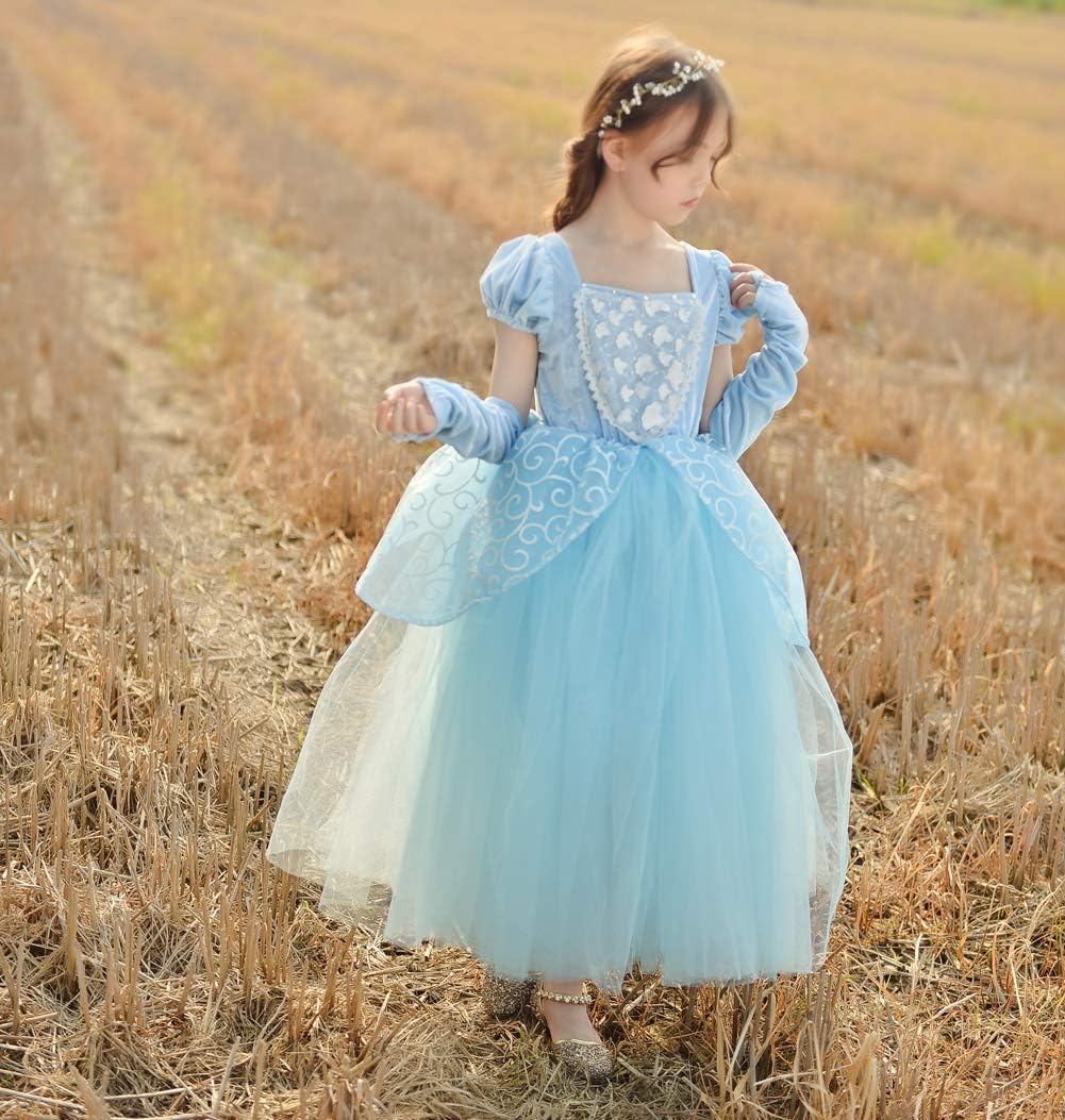 Disfraz de Princesa Cinderella, Ideal para Halloween, Modelo 2023