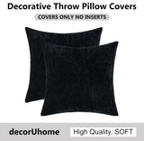 Fundas de Cojín Decorativas 18x18 decorUhome, Set de 2