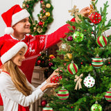 Brillante adornos Bolas de Navidad 18pcs 2.4 Pulgadas