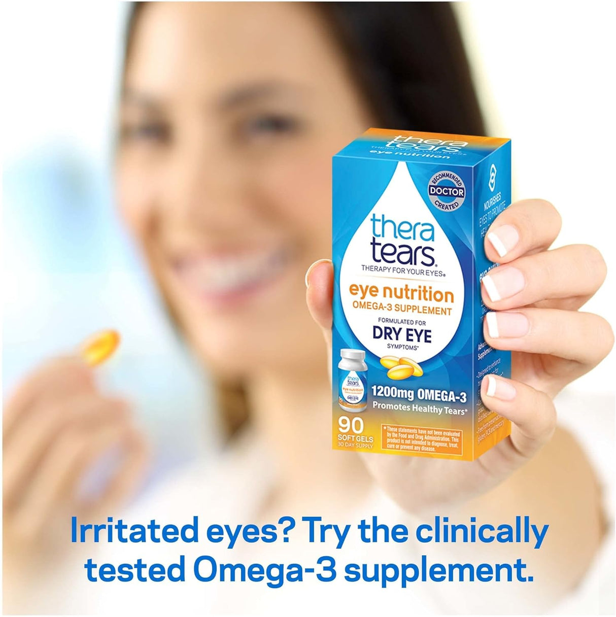 Suplemento de Omega-3 Thera Tears Nutrition  90 unidades
