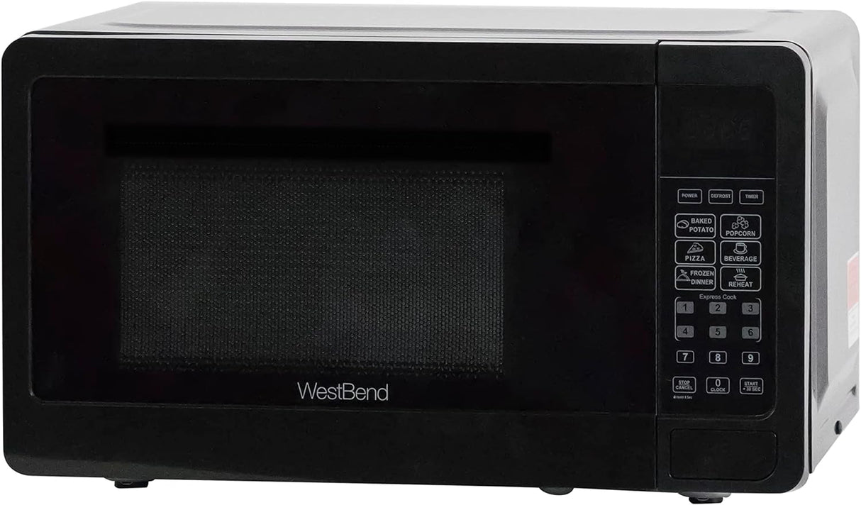 Microondas Compacto West Bend 700W, 6 Configuraciones, WBMW71B