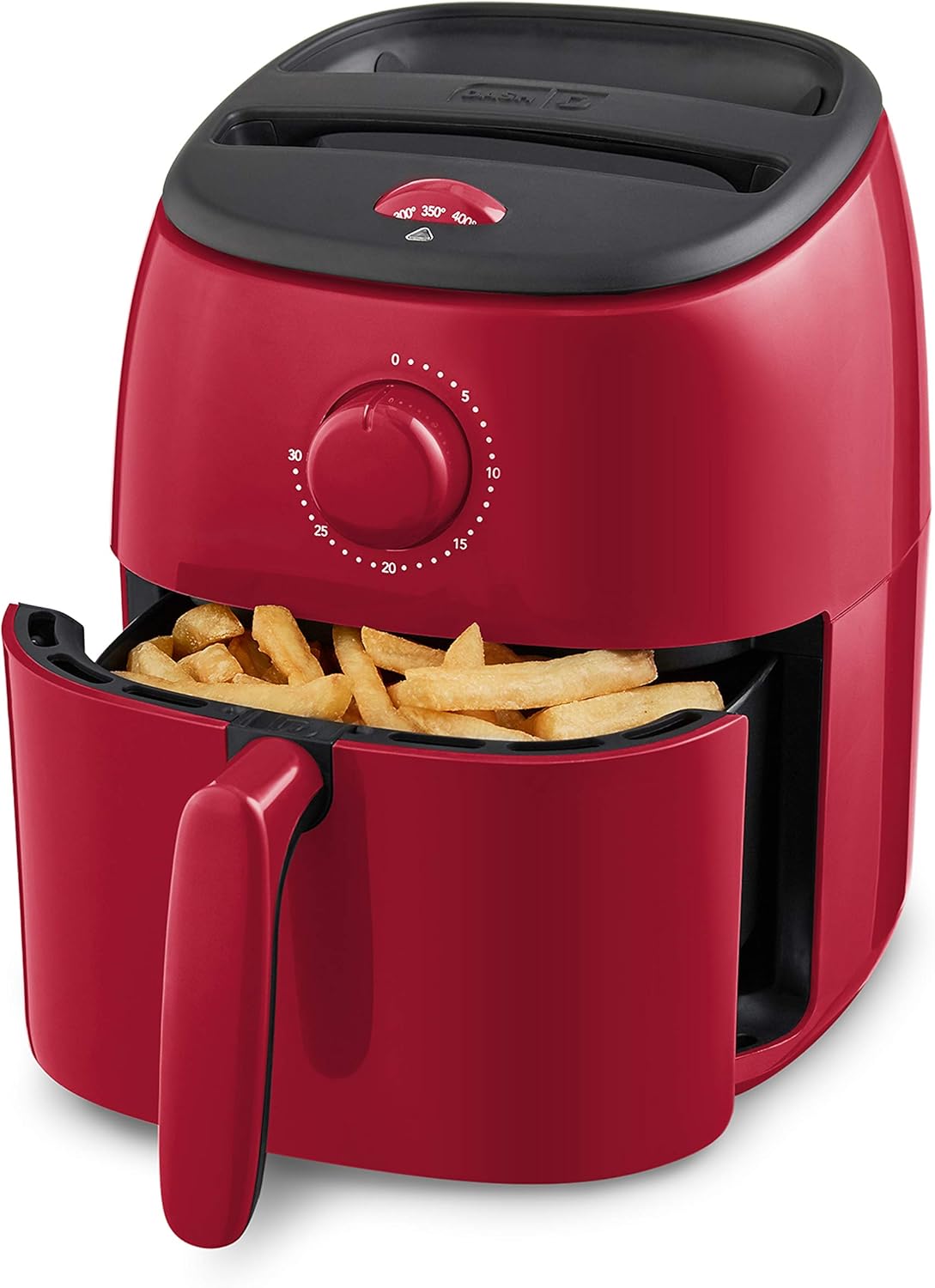 Freidora de aire DASH Tasti-Crisp™ 2.6 Qt, 1000 W, Compacta