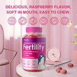 Suplemento de Fertilidad para Mujeres, 60 Gummies, con Inositol, Folato