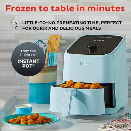 Mini Freidora de Aire Instant Vortex 2QT, Crispa y Hornea