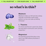 Suplementos para dormir c5 mg de melatonina saúco magnesio